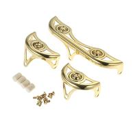 Protector de Llave de Latón de 3 Uds, Protectores de Llave de Reparación de Saxofón de Metal de Repuesto para Saxo Alto y Tenores, Accesorios para Saxofonista