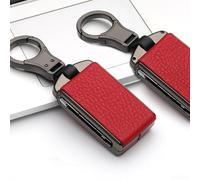 Protector de llave para Volvo para XC60 para S60 S90 XC40 V90 con cuerpo de aleación de zinc y rendimiento de señal limpia (rojo)