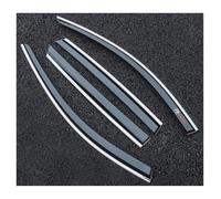 Protector de Lluvia Coche Compatible BYD ATTO 3, Protector Ventana, Accesorio Cejas, Tira Decorativa(There is a Logo)