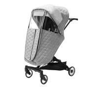 Protector de lluvia de cobertura completa para cochecito de bebé, cubierta de lluvia gruesa para cochecito de bebé, resistente al agua