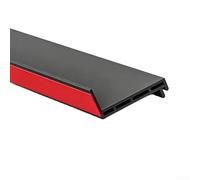 Protector de lluvia de ventana en ángulo de 135 grados, tira de sellado impermeable de doble capa para deslizamiento para ventanas, barrera TPE contra vientos fuertes (B)