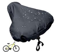Protector de lluvia para bicicleta, tela de poliuretano de 27 x 24 cm, cordón ajustable, protección UV, barrera contra el polvo, perfecto para viajes al aire libre, carretera, montaña, niños, ciudad