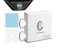 Protector de lluvia para cámara de respaldo, 2 unidades, transparente, protector de lente de cámara de alta transparencia, para seguridad de conducción nocturna, protección para hombres y mujeres