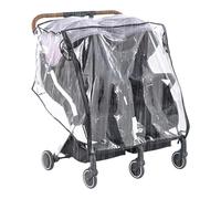 Protector de lluvia para cochecito de bebé, impermeable, resistente al viento, transparente, protector, para cochecitos, poncho, protección contra el polvo, para paseos diarios, compras, viajes