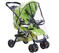 Protector de Lluvia para Silla de Paseo - WENTS Impermeable Confort Transparente Plegable Protector de Lluvia Universal para Silla de Paseo