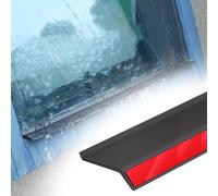Protector de lluvia para ventana, deflector autoadhesivo de goma para uso en interiores y exteriores, tapa de goteo superior, longitud 3,5 m, ancho 5,5 cm