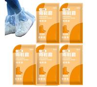Protector de lluvia para zapatos, 10 unidades, antideslizante, para lluvia, protector de zapatos, transparente, reutilizable, resistente, para mujer, hombre, exterior, senderismo, construcción