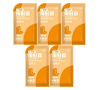 Protector de lluvia para zapatos | 10 unidades de fundas antideslizantes impermeables para zapatos | Transportable Robusto Reutilizable Unisex Protección para Bicicleta Senderismo Viajes y Ocio