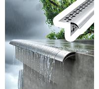 Protector de lluvia resistente a los arañazos, resistente a la intemperie, evita el reflujo de agua de lluvia, protector de borde para toldos, apartamentos, almacenes