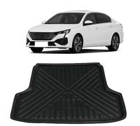 Protector de Maletero para Coche para Citroen C4 Sega 2016-2025, Alfombrilla TPE Antideslizante e Impermeable Cobertura Completa y Protección