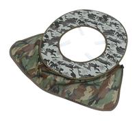 Protector de Malla para Parasol de Casco de Seguridad, Halloween | Vaquero, Plegable y Transpirable, para Verano y Actividades al Aire Libre, Forro Interior del Casco