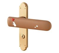 Protector de manga de manga de silicona de dibujos animados - cubierta de remolque de la anticotierra | de mango de seguridad para niños | asa de la tapa del cojín pe