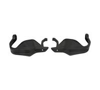 Protector de mango, resistente a los impactos, resistente al viento, color negro, rendimiento estable, fácil instalación, 2 unidades de protectores de manos ABS para motocicleta
