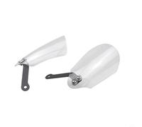 Protector de manillar de motocicleta, protector de mano anticaídas, bloqueador de viento para mayor comodidad de conducción, protección contra peligros climáticos en carretera, resistente a los
