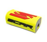 Protector Manillar SCAR Ø 28,6mm (1 1/8") sin Barra - Moto Cross Quad Dirt Bike Enduro Supermoto - Amarillo fluo