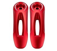 Protector De Manillar para Motocicleta para R1300GS R 1300 GS R 1300GS Adventure ADV 2023-2025, Cubierta Decorativa. Protección De Manos Escudo(Rojo 1)