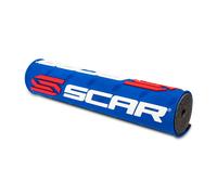 Protector Manillar SCAR Ø 22mm (7/8") con Barra - Moto Cross Quad Dirt Bike Enduro Supermoto - Azul