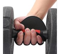 Protector de mano con mancuernas | 1 par de almohadillas de agarre para gimnasio para levantamiento de pesas, alfombrilla antideslizante, diseño cómodo de 4 dedos, protector de mano que evita