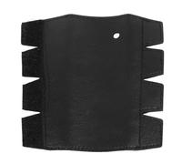 Protector de Mano para Corno francés, Cuero Diseño Antideslizante Agarre Estable Manguito para trompa Fácil de Instalar Cubierta Protectora del Mango del Corno francés (Black)