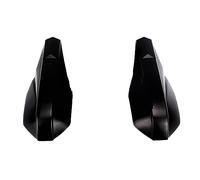 Protector De Mano para Motocicleta, 22mm, 7/8 ", Protectores De Mano, Cubierta para Guardamanos, Motos De Cross para Suzuki(Negro)