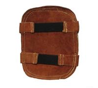 Protector de mano para soldadura, piel vacuno reflectante de aluminio, 16,5 x 19 cm, para protección de soldadura en la construcción naval, automotriz, aeroespacial y petroquímica