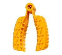 Protector de mano - Soporte de verduras para rebanar | Escudo de más base de agarre estriada, accesorio de defensa culinaria, accesorios de preparación de comidas para cortar en, rallar