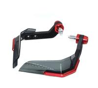 Protector De Manos Motocicleta Protector Manos Parabrisas para GILERA para Fuoco 500 GP800 GP850 para Nexus 300 500 250 E3(Red)