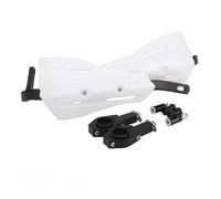 Protector de Manos Motocross Ajuste para Yamaha Ajuste para KTM EXC SXF KLX KXF YZF WRF Protección del Manillar 22 28 mm Protector de guardamanos Resistente al Viento Equipo de protección(White,1)