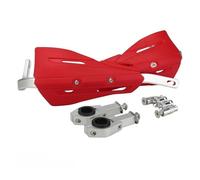 Protector de Manos Motocross Ajuste para Yamaha Ajuste para KTM EXC SXF KLX KXF YZF WRF Protección del Manillar 22 28 mm Protector de guardamanos Resistente al Viento Equipo de protección(Red,2)