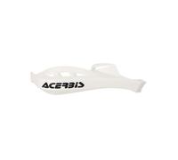 Protector de Manos Reunir Perfil Protector de Mano Enduro MX Blanco