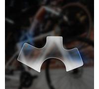 Protector de marco de bicicleta para arañazos, protector de pedalier de bicicleta, calcomanía protectora para el cuerpo, protectores duraderos para bicicletas