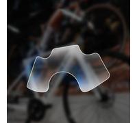 Protector de marco de bicicleta para arañazos, protector de pedalier de bicicleta, calcomanía protectora para el cuerpo, protectores duraderos para bicicletas