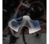 Protector de marco de bicicleta para arañazos, protector de pedalier de bicicleta, calcomanía protectora para el cuerpo, protectores duraderos para bicicletas