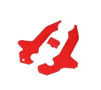Protector De Marco De Motocicleta Cubierta Protectora Relleno Paneles Laterales Para CRF300L CRF300 L CRF 300 L 300L Deslizadores marco(ROJO)