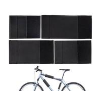 Protector de marco para bicicleta de carretera, 4 piezas, protección tubular adhesiva, para desplazamiento, recreación, viaje, senderismo en bicicleta