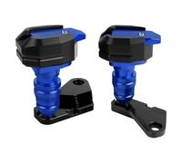 Protector de Marco Protección contra Caídas para Suzuki GSXR1000 K9 2009-2016 2015 2014 2013 2012 2011 2010 Deslizadores De Marco Motocicleta Protector Choques(BLU)
