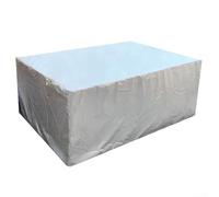 Protector de mesa de jardín impermeable de diseño elegante en tela robusta 420D que ofrece una defensa completa contra la intemperie (60 x 60 x 60 cm)
