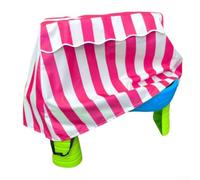 Protector de mesa para niños, cubierta impermeable para mesas de agua, resistente a los cambios climáticos (rosa)