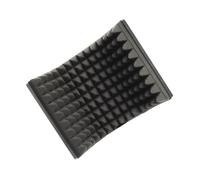 Protector de Micrófono de Grabación Reducción de Ruido y Viento Negro | Abs y Esponja, Estilo de Pie, Bloqueo de Polvo, Gran Adaptabilidad, para Estudio y Voz