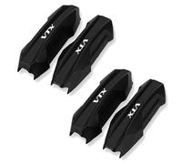 Protector de Motocicleta para Honda VTX1300 VTX1800 VTX 1300 1800 2023 Protector De Motor para Parachoques Motocicleta 25 Mm, Barra Protección Decorativa(B Long 4PCS)
