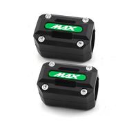 Protector de Motocicleta para Yamaha NMAX 125 155 160 Piezas De Motocicleta: Protectores Motor, Barras Protección, Bloque Protector Parachoques(Green 2PCS)