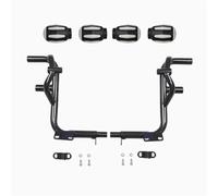 Protector de Motor Carenado De Parachoques De Acero Al Carbono Barra De Protección del Motor De Motocicleta Protector contra Choques para CFMOTO CLC450 450CLC 450CL-C CF400-10(Nero)