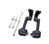 Protector De Motor Motocicleta Carenado Marco Deslizante Protección Contra Caídas Para Suzuki GSX250R GSX250 DL250 GW250 Control deslizante del marco de la motocicleta(UN NEGRO)