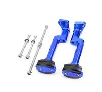 Protector De Motor Motocicleta Carenado Marco Deslizante Protección Contra Caídas Para Suzuki GSX250R GSX250 DL250 GW250 Control deslizante del marco de la motocicleta(B azul)