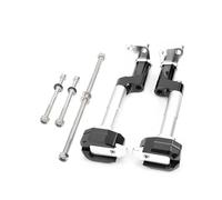 Protector De Motor Motocicleta Carenado Marco Deslizante Protección Contra Caídas Para Suzuki GSX250R GSX250 DL250 GW250 Control deslizante del marco de la motocicleta(una plata)