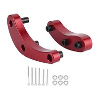 Protector de Motor para S1000RR 2019-2020, Cubierta Deslizante de Aleación de Aluminio CNC, Rojo - Protección Anticaídas, Diseño Ligero y Resistente para Motores (Día)
