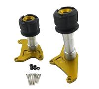 Protector De Motor Y Chasis Para Motocicleta Para Grom MSX125 2013-2014 2015 2016 2017 2018 2019 Control deslizante del marco de la motocicleta(Oro)