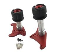 Protector De Motor Y Chasis Para Motocicleta Para Grom MSX125 2013-2014 2015 2016 2017 2018 2019 Control deslizante del marco de la motocicleta(ROJO)
