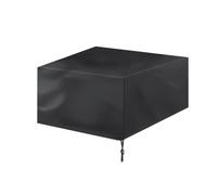 Protector de muebles de exterior, cubierta de patio resistente e impermeable, compatible con tela anti-UV Oxd, resistente al viento, cordón