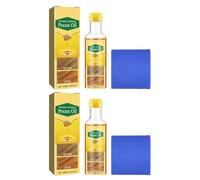 Protector de muebles de madera, restaurador de brillo, 125 ml, aceite de nuez, pulidor de madera, resistente al desgaste, removedor de arañazos